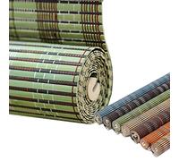 Tende Da Sole Esterne Per Interni Finestra, Tenda In Bambù Tapparella Personalizzate, 75%Oscurante Protezione Solare, Controllare Luce Del Sole, Tenda Bamboo Esterno Avvolgibile Tendina A Rullo