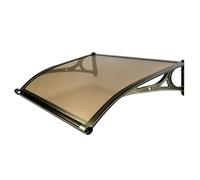 Tende Da Sole For Finestre Esterne, Tettoia In Policarbonato Resistente | Scheda Silenziosa E Addensata Da 4 Mm,Protezione Da Pioggia E Neve,Lunga Durata,For Ingresso,Balcone(80x300cm/32x118in)