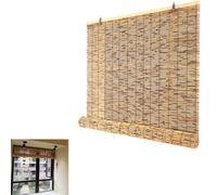 Tende da sole in bambù for patio, avvolgibili for esterni, 100*250 cm, 120*250 cm, 150*250 cm, tende da esterno resistenti alle intemperie, tapparelle for finestre dal basso verso l'alto verso il bass