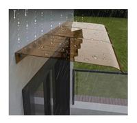 Tende Da Sole Invisibile, Larghezza 40 50 100 200 300 cm Esterno Pannello Impermeabile, Pila Di Ricarica Condizionatore D'aria Riparo Dalla Pioggia E Dal Sole Tettoia Per Porta(Marrone,40x80cm)