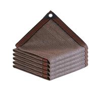Tende da sole per esterni: telo in rete da 3 x 4 m, rete resistente agli | Telo ombreggiante da giardino | Tettoia resistente per schermatura per patio, serra, portico, cortile, balcone, appartamento,
