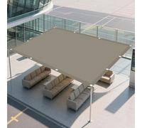Tende da Sole per Esterno 2.6 x 3.5 m Anti UV 98% Parasole Rete Ombreggiante con Occhielli con Occhielli Tenda a Vela per Esterno, Giardino, Terrazzo e Campeggio, Cachi