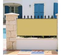 Tende da Sole per Esterno 280 x 560 cm Protezione Raggi UV 98% Vele Ombreggianti Impermeabile Vela Ombreggiante Protezione Raggi UV per Giardino, Terrazzo e Piscina, Giallo sabbia
