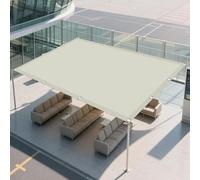 Tende da Sole per Esterno 3.5 x 9 m Anti UV 98% Parasole Rete Ombreggiante con Occhielli con Occhielli Tenda a Vela per Esterno, Giardino, Terrazzo e Campeggio, Beige