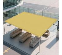 Tende da Sole per Esterno 4.5 x 10 m Anti UV 98% Parasole Rete Ombreggiante con Occhielli con Occhielli Tenda a Vela per Esterno, Giardino, Terrazzo e Campeggio, Color Crema