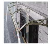 Tende da sole per finestre da esterno con staffa in alluminio, 150 cm x 220 cm, parasole per porte, terrazze e verande, protezione durevole ed elegante per la tua casa