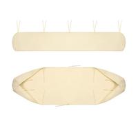 Tende da Sole per Giardini, Coperture Tettoia Tessuto 420D Oxford Protettiva Antipolvere Impermeabile, per Avvolgibile A Scomparsa, Patio Veranda Esterno Invernale (Beige, 2.5M)