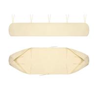 Tende da Sole per Giardini, Coperture Tettoia Tessuto 420D Oxford Protettiva Antipolvere Impermeabile, per Avvolgibile A Scomparsa, Patio Veranda Esterno Invernale (Beige, 6 M)