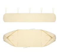 Tende da Sole per Giardini, Coperture Tettoia Tessuto 420D Oxford Protettiva Antipolvere Impermeabile, per Avvolgibile A Scomparsa, Patio Veranda Esterno Invernale (Beige, 3.5M)