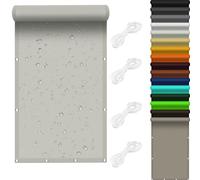 Tende da Sole Quadrate 1.2 x 4.5 m 98% Protezione UV Tenda Parasole Rettangolare con Occhielli per Giardino, Balcone, Piscina, Avorio