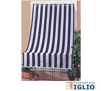 TENDA DA SOLE A CADUTA CM140X300H BIANCO E BLU