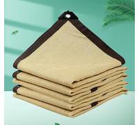 Tende da Sole Rete Termica Schermante Ombreggiante per Giardino Piante Serra Rete Parasole per Piante 90%-95% Resistente Ai Raggi UV Traspirante Raffreddamento Reti Giardino,beige-4x5m