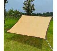 Tende da Sole Rete Termica Schermante Ombreggiante per Giardino Piante Serra Reti Ombreggianti Orto 90% Ombreggiatura Resistente UV per La Privacy Giardino Patio Frangivento,beige-4x5m