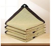 Tende da Sole Rete Termica Schermante Ombreggiante per Giardino Piante Serra Tessuto Ombreggiante Beige 90% Ombreggiatura Resistente UV Giardino, Patio, Pergola, Cortile-Sabbia,beige-3.0x3.0m