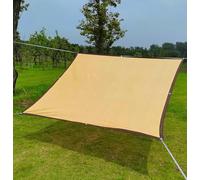 Tende da Sole Rete Termica Schermante Ombreggiante per Giardino Piante Serra Tessuto Ombreggiante Marrone 90% Rete Di Protezione UV Giardino, Patio, Pergola, Cortile-Sabbia,beige-5x8m