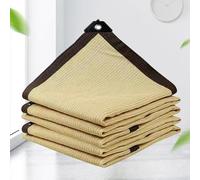 Tende da Sole Rete Termica Schermante Ombreggiante per Giardino Piante Serra Tessuto Ombreggiante Marrone 90% Protezione UV Antistrappo Giardino Pergola Rete Protezione Solare,beige-4x5m