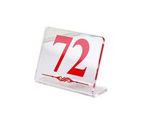 Tende da tavolo numerate, Acrilico - Ideale for ricevimenti rustici, banchetti, bar, ristoranti, hotel(1 100)