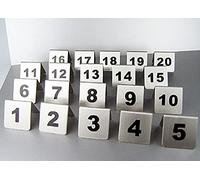 Tende da tavolo numerate, Stile tenda - Ideale for ricevimenti rustici, banchetti, bar, ristoranti, hotel(45677)