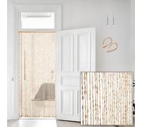 Tende decorative con perline per porta, zanzariere, divisori per interni ed esterni, disponibili in larghezze 60-120 cm, dimensioni 90 x 180 cm, soluzione elegante e funzionale