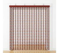 Tende Di Perline Legno Retro, Legno Naturale Di Bambù, Tende Anti Mosche, In Bambù, A 25-61 Righe, Decorazione E Divisorio Stanze, Per La Interni, Stanza Finestra