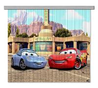 Tende Disney Design Cars 180x160 Cm (2 X 90x160 Cm) Tenda A Rete