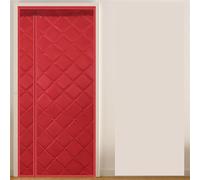 Tende divisoria for isolamento termico domestico e dal freddo da appendere alla porta in cotone invernale magnetica autoassorbente(A,110x210cm)