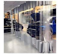 Tende divisorie per garage, pannelli industriali in vinile impermeabile, con occhielli, divisorio per magazzino, rotolamento rapido e facile da pulire, dividere rapidamente le aree di lavoro