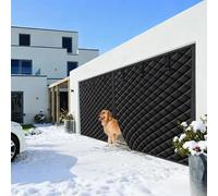 Tende For Porta Da Garage, Zanzariera For Con Isolamento Termicmv 244x214cm 275x214cm 275x244cm 488x214cm Tende Magnetica For Anteriore E Posteriore Del(Nero,244x244cm)