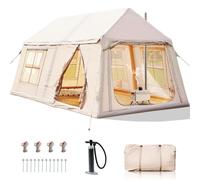 Tende gonfiabili da campeggio per 6-8 persone, tenda gonfiabile con pompa