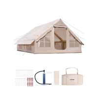 Tende Gonfiabili per Campeggio, Tenda Gonfiabile per 5-8 Persone con Pompa a