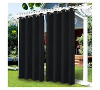 Tende impermeabili da esterno per giardino, blocco solare, patio, tende a baldacchino, per veranda, pergola, terrazza, 2 pezzi (larghezza 52 x altezza 84 cm, 132 x 213 cm)