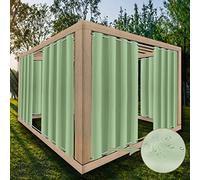 Tende impermeabili da esterno per patio, veranda e pergola, parasole e protezione della privacy, 400 cm x 120 cm, perfette per gazebo e casa al mare, 1 pezzo