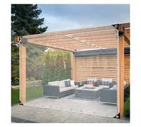 Tende impermeabili da esterno per pergola e gazebo, pannelli laterali antivento portatili con occhielli, personalizzabili, 3 x 2 m, per patio, privacy e ombra