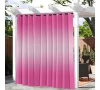 Tende impermeabili per esterni, isolate termicamente, gazebo da giardino, pannelli per la privacy, con occhielli, 150 x 165 cm, colore sfumato, 1 pannello
