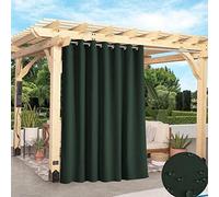 Tende impermeabili per esterni, per patio, resistenti, con occhielli, pannelli per la privacy per veranda, pergola, cabana, 1 pannello, verde, 210 x 230 cm