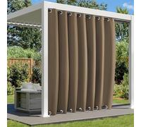Tende impermeabili per esterni, resistenti alle intemperie, con occhielli, isolate termicamente per la privacy, per patio o portico,