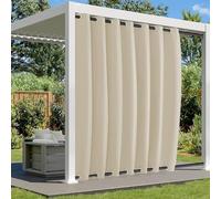 Tende impermeabili per esterni, resistenti alle intemperie, con occhielli, isolate termicamente per la privacy, per patio o portico,