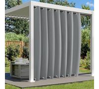 Tende impermeabili per esterni, resistenti alle intemperie, con occhielli, isolate termicamente per la privacy, per patio o portico,