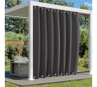 Tende impermeabili per esterni, resistenti alle intemperie, con occhielli, isolate termicamente per la privacy, per patio o portico,