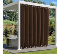 Tende impermeabili per esterni, resistenti alle intemperie, con occhielli, isolate termicamente per la privacy, per patio o portico,