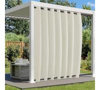 Tende impermeabili per esterni, resistenti alle intemperie, con occhielli, isolate termicamente per la privacy, per patio o portico,