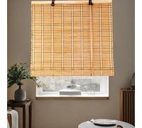 Tende in bambù per finestre,110x160cm Tende a pacchetto verticali Rétro,Tapparella Avvolgibile Bamboo,Filtraggio della Luce Schermata Privacy per Soggiorno Camera da Letto Ufficio