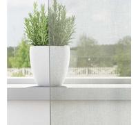 Tende in Voile con Occhielli 2 pz Grigio Chiaro 140x260 cm