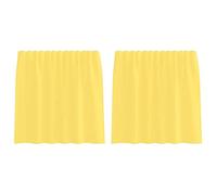 Tende in Voile con Tasche per Aste, Materiale resistente in poliestere, design semitrasparente, tasca per asta facile da appendere, versatile e lavabile, per protezione privacy e illuminazione natural