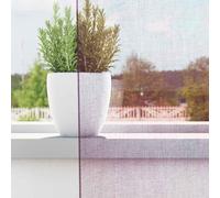 Tende in Voile Viola 140x245 cm, 2 Pezzi