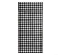 Tende isolanti per porte che aiutano a risparmiare sui costi energetici, godono di un ambiente accogliente tutto l'anno (nero)