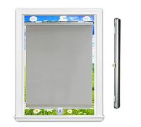 tende isolanti, Tende a rullo oscuranti a ventosa retrattile for dimensioni multiple multicolori(Grey,58x125cm/23x49in)