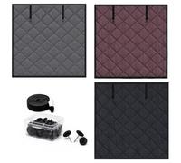 Tende Isolanti Termiche per Finestre Inverno, Copertura 3 Strati con Tessuto Oxford, Pannello Antispiffero Oscurante Avvolgibile per Casa Camper Cantina Soffitta(Nero,W 150 X H 300 CM)