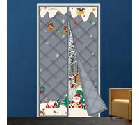 Tende Magnetica per Porta Invernale, 220cm 180cm 90cm 120cm 160cm Termica Isolante Anti Freddo e Anti Umidità, per Soggiorno e Balcone, Chiusura Automatica Senza Fori(Without Window,70x180cm)