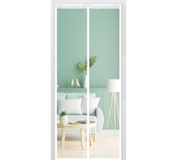 tende magnetiche estive, Fly Screen Door Insect Prot Mag Mosq Net Auto Closing White Black Mult Size Balcony Patio(White,85x200cm)